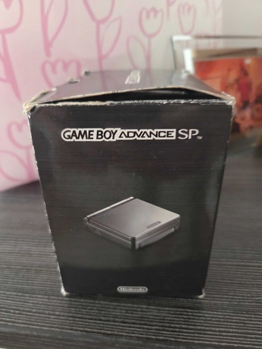 Gameboy Advance SP AGS 101 Graphite Komplet