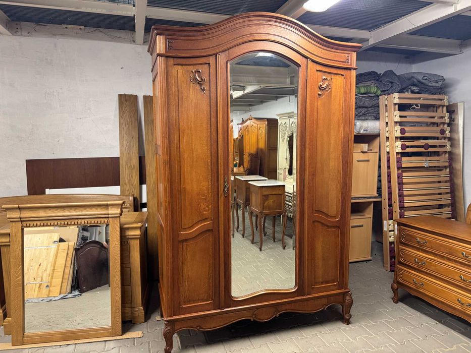 Szafa antyczna Ludwik szafa drewniana szafa dębowa