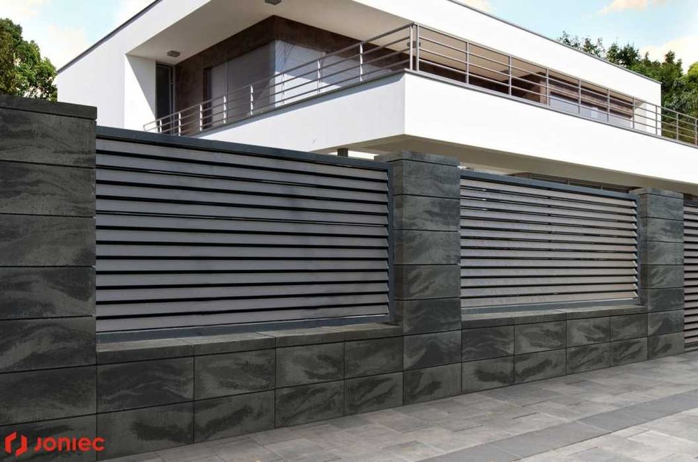 Pustak ogrodzeniowy, modułowy, Joniec