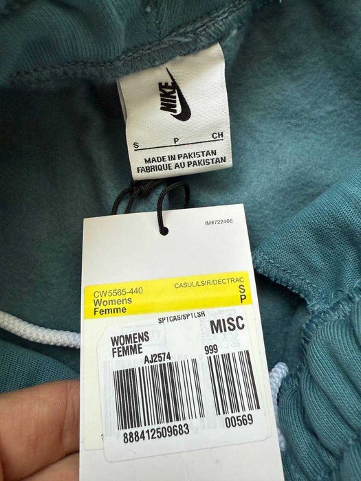 ОРИГІНАЛ! Штани Nike Solo Swoosh Fleece Pants Blue S M L | CW5565-440