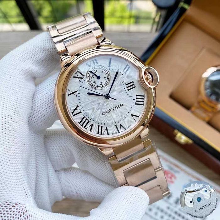 Годинник автоматичний Cartier Ballon Bleu double time