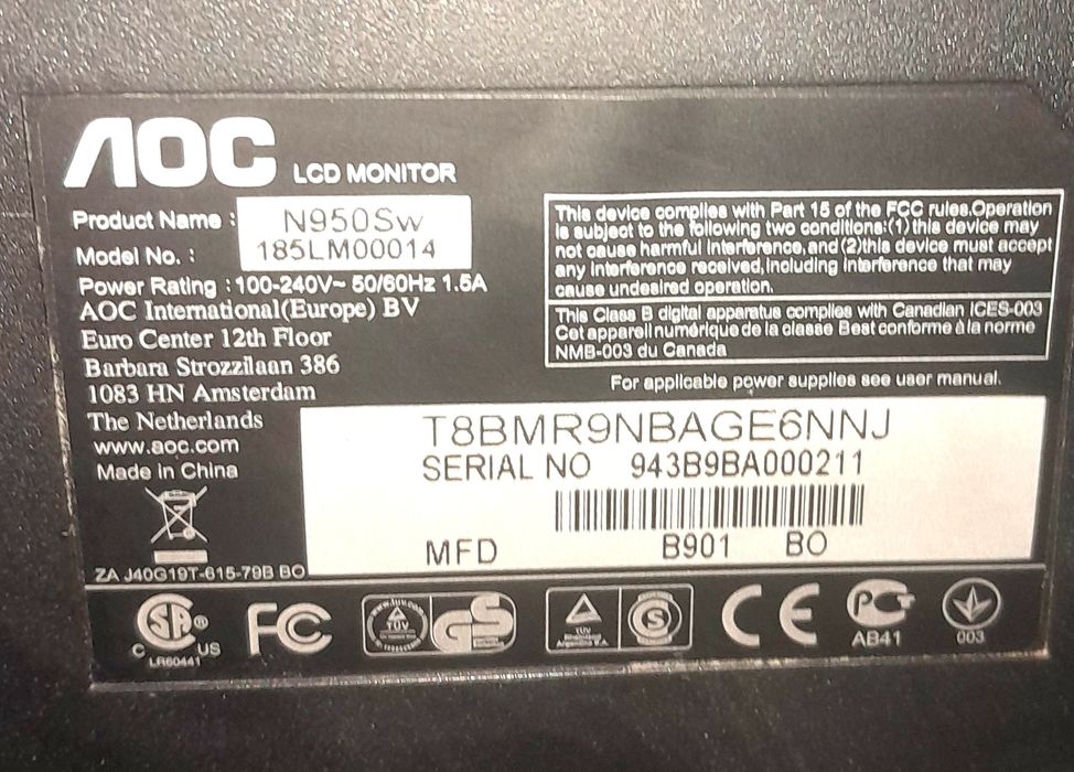 Monitor do konsoli,komputera