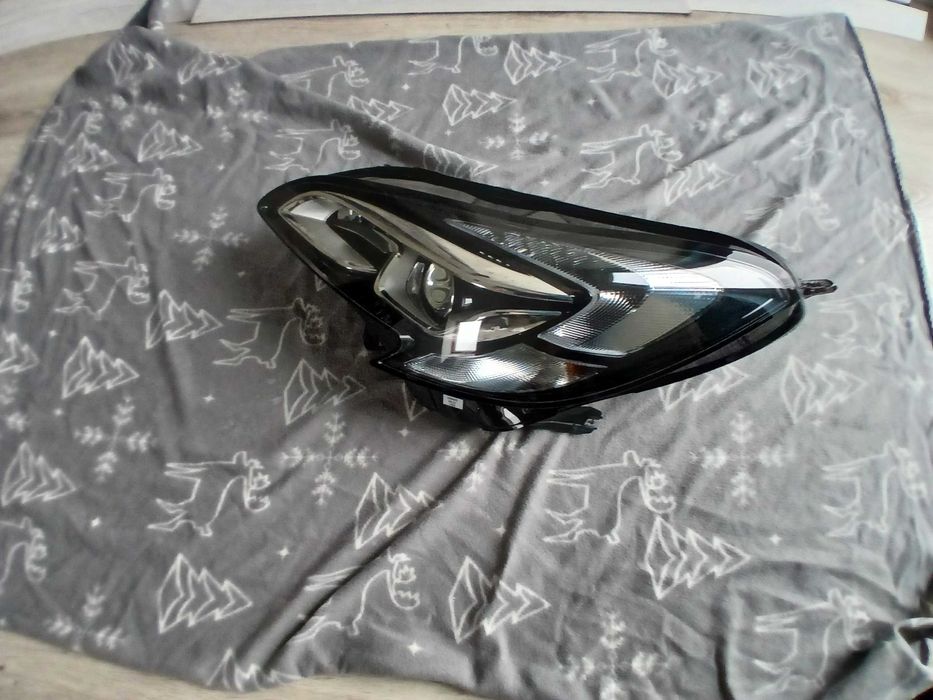 opel corsa e xenon przednia lewa lampa
