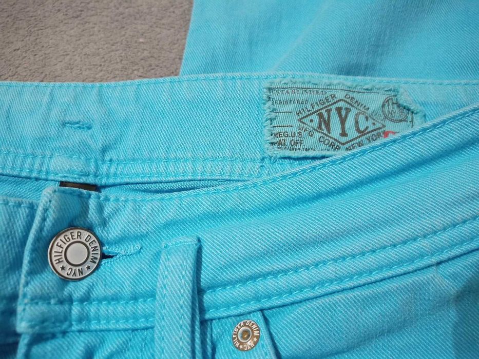 Spodnie rybaczki Tommy Hilfiger River Blue W28