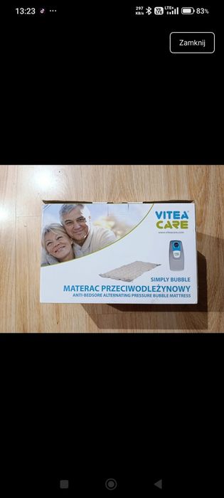 Materac przeciwodleżynowy