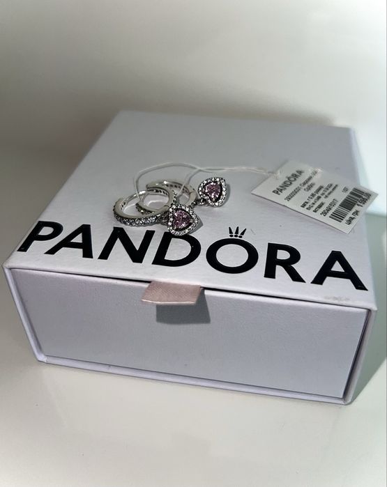 Сережки Pandora з біркою !