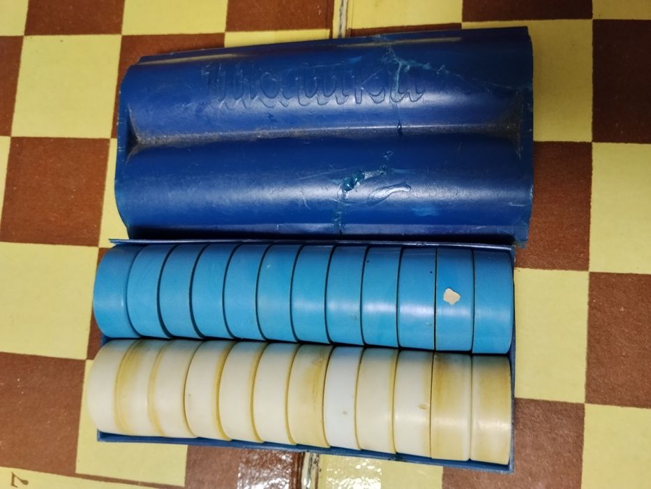 Шашки времен СССР.