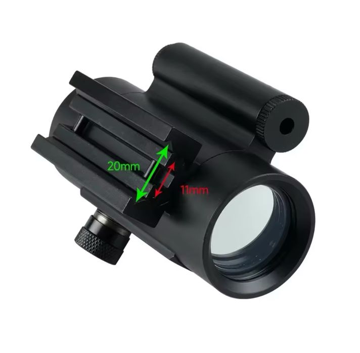 Калиматорный прицел с лазером