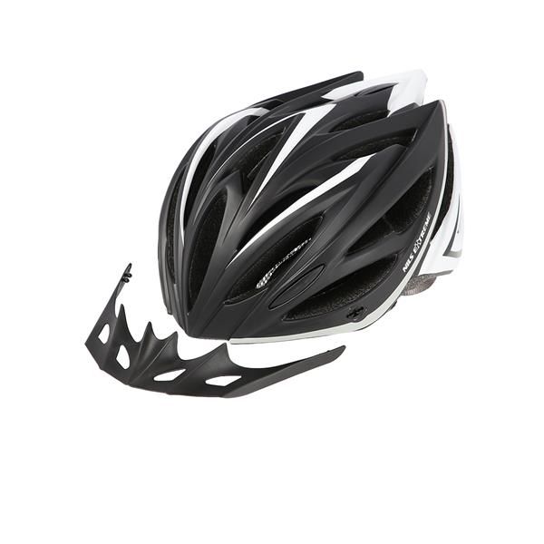 Mtw202 czarno-biały rozm. m (53-58cm) kask nils extreme