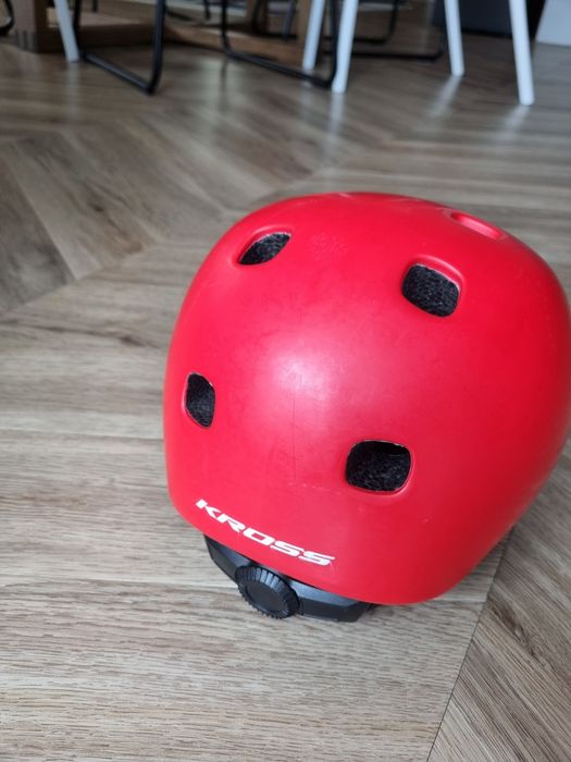 Kask Kross XS 48-53 czerwony