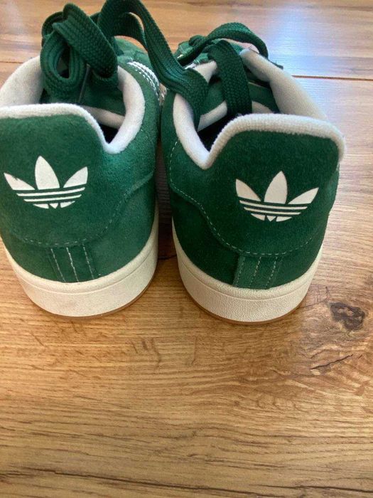 Adidas Campus оригінал зелені замшеві кросівки 47 розмір