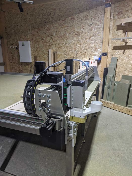 CNC 2750x2100 3.5kw Aluminio