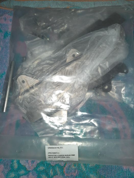 Proteções de radiador moto motocross enduro