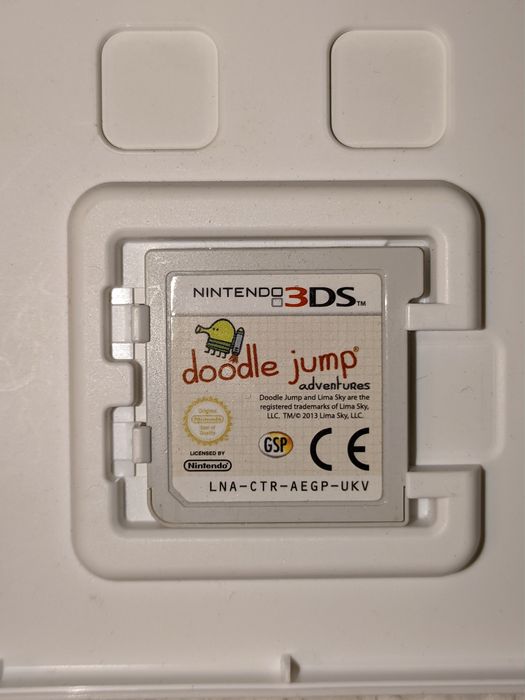 Nintendo 3ds Doodle Jump adventures игра регион PAL Европа