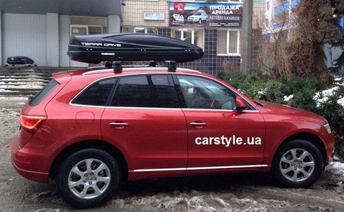 Автобокс на крышу Terra Drive-480л сірий чорний 196*75*43 БВ вживаний