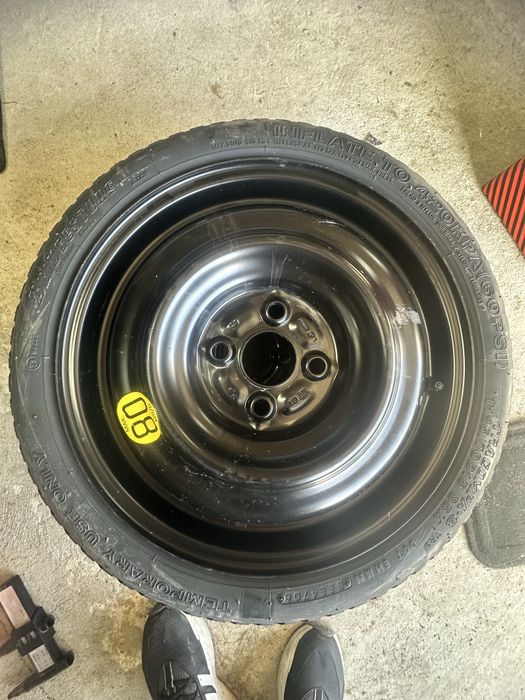 Докатка костиль 4*100 125/70/r15 et39 тойота яріс toyota yaris