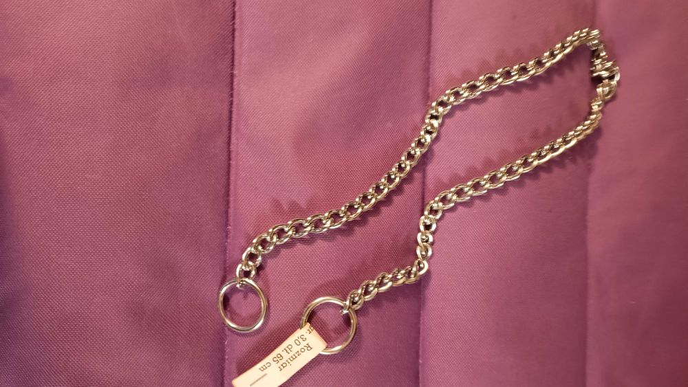 Obroże, kolczatki dla psa łańcuszkowa