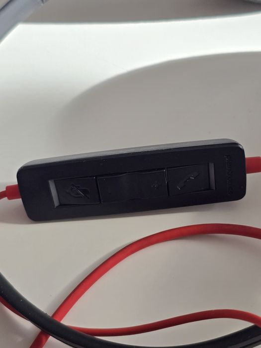 Zestaw słuchawkowy Plantronicks Blackwire C3220 słuchawki czarne