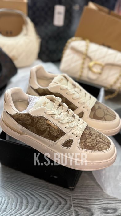 Кеди кеды кроссовки женские коач coach кожаные кроссовки