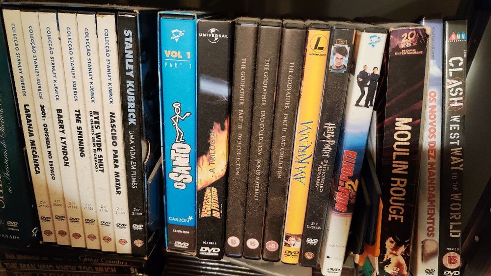 Lote completo 140 DVD