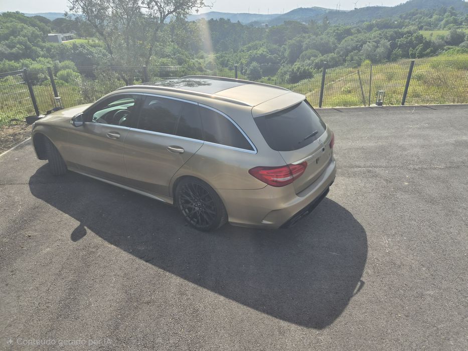 Mercedes-Benz C250 d – FULL EXTRAS, Visual AMG 63, Teto Panorâmico & Suspensão Pneumática (2015)