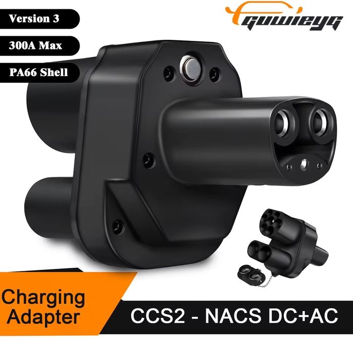 Адаптер GUWIEYG Feyree Beret Combo 2 CCS2 AC+DC Tipe2 300A - TESLA