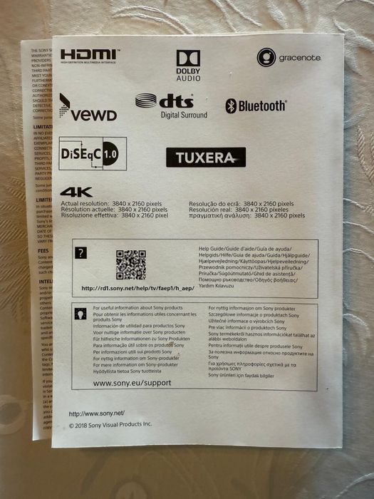 Tv Sony bravia 55 full hdmi