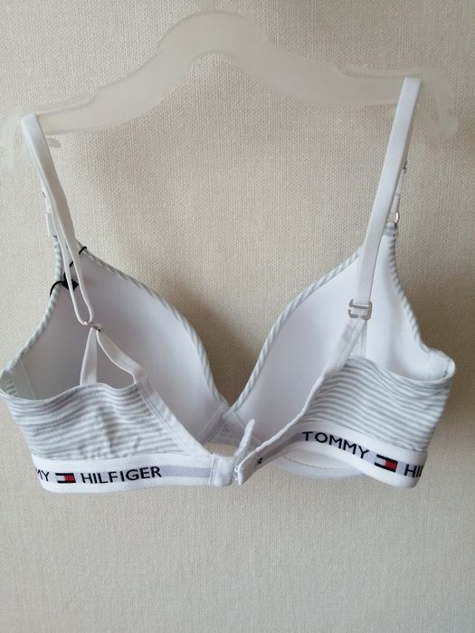 Oryginalny biustonosz w paski 70D Tommy Hilfiger Nowy z metką!
