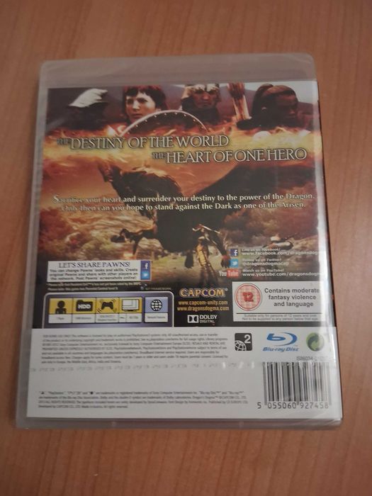 Dragon’s Dogma Novo Selado PS3 (Capcom)