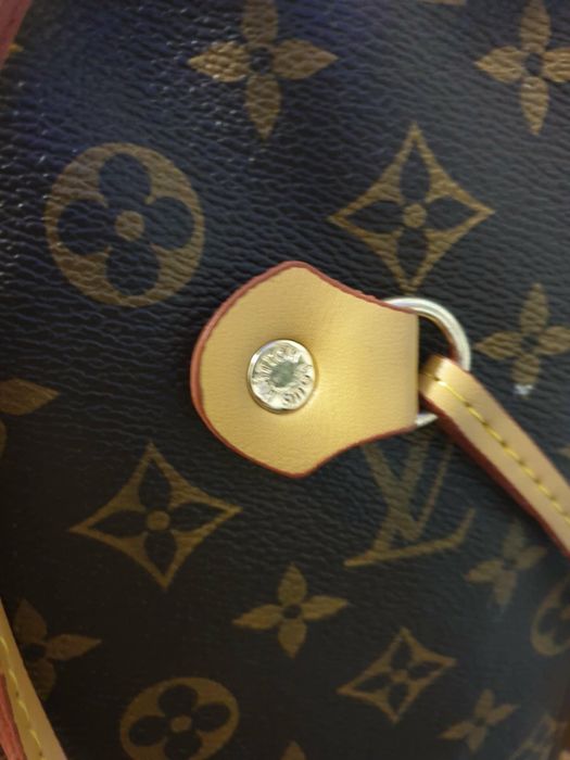 Brązowa torebka Lv neverfull monogram piękna duża premium