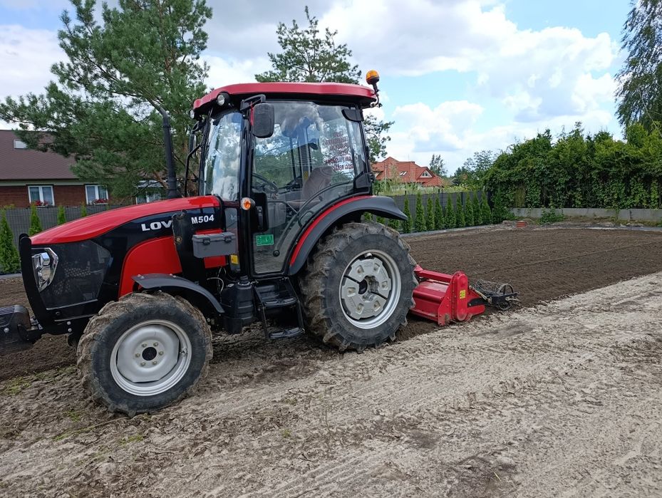 Usługi glebogryzarką separacyjną