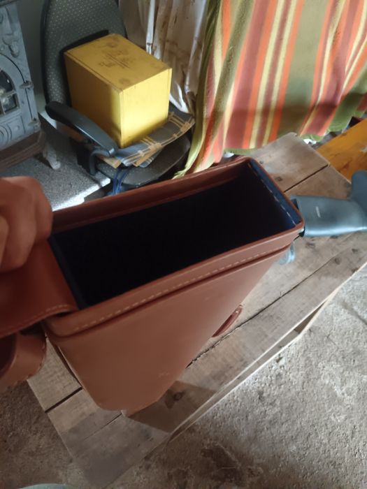 Mala de Couro para arma justapostos ou sobrepostos
