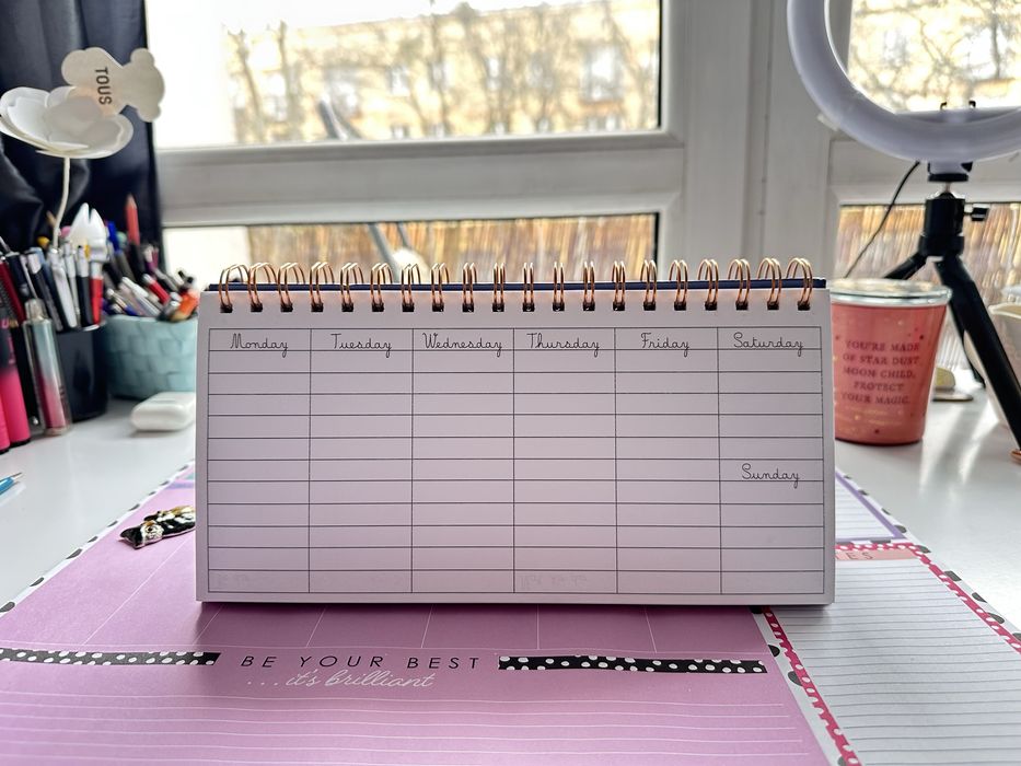 KALENDARZ / planner / notes niedatowany