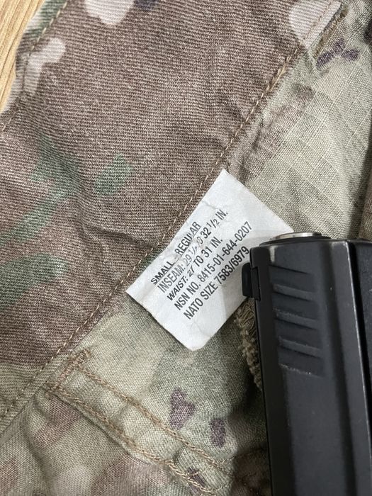 Штани бойові USA Army Combat FR Multicam S/R негорючі