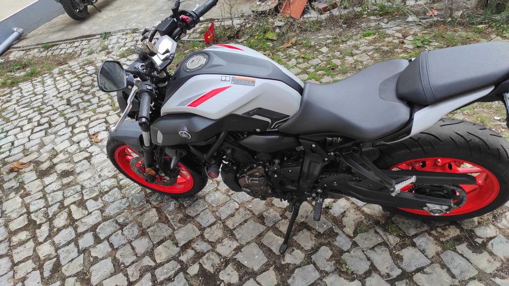 Yamaha MT07 ano de 2020 - versão de 55Kw - em ótimo estado