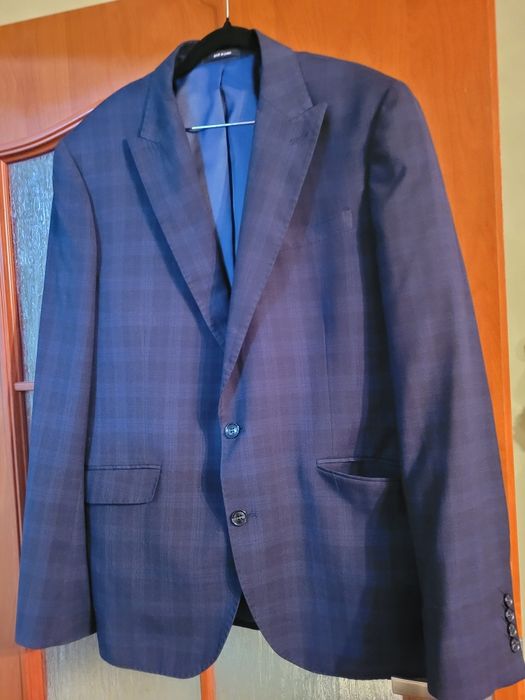 Garnitur męski w bardzo dobrym stanie slim fit