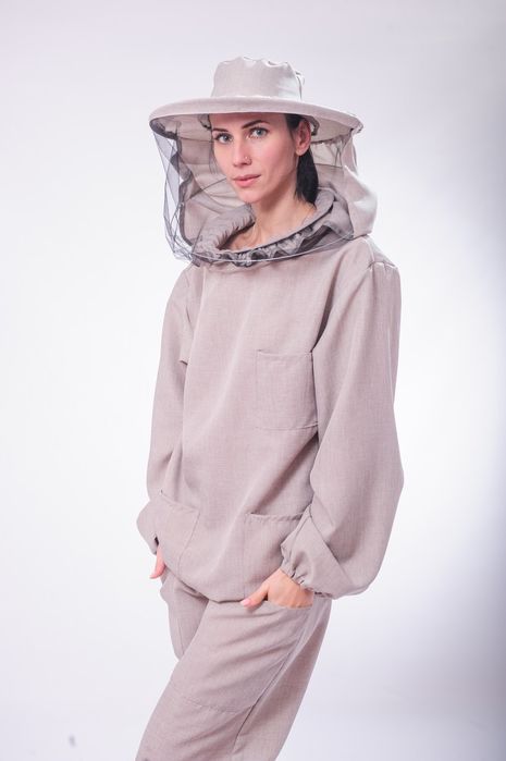 Костюм пчеловода лен-габардин, Євро, класик, есть детские