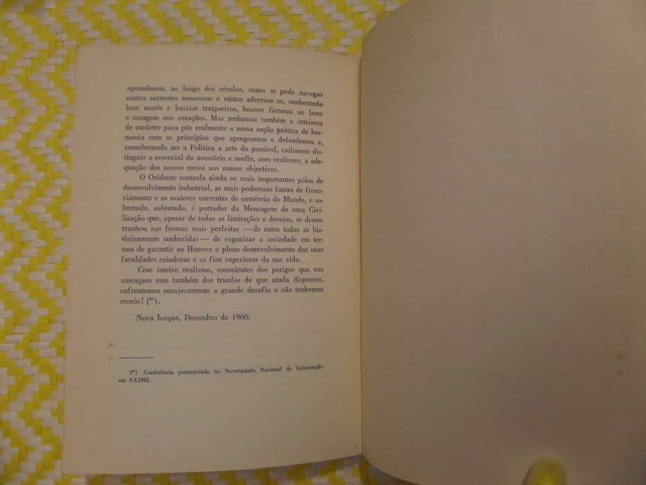 MISSÃO DA POLÍTICA - 
Vasco da Cunha D'Eça