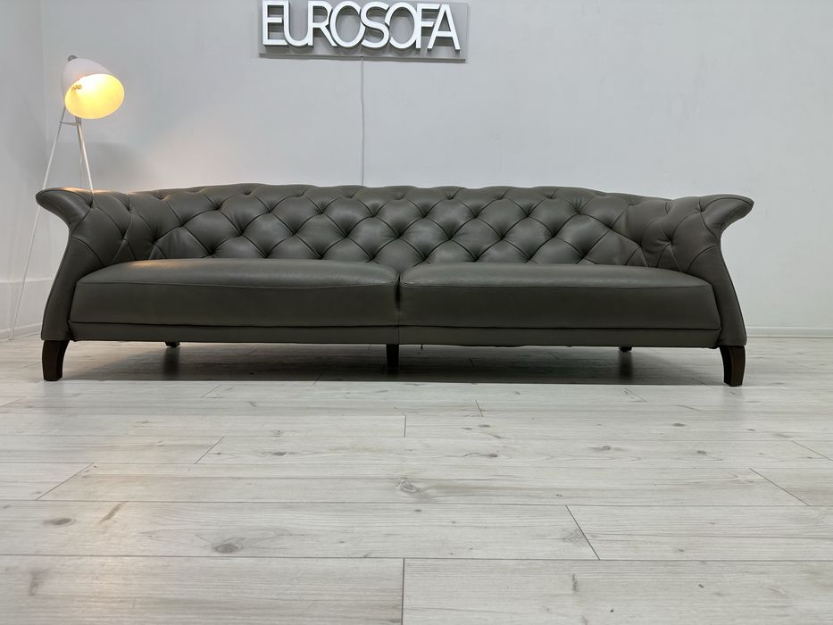 Шкіряний”Chesterfield”  мега розмір