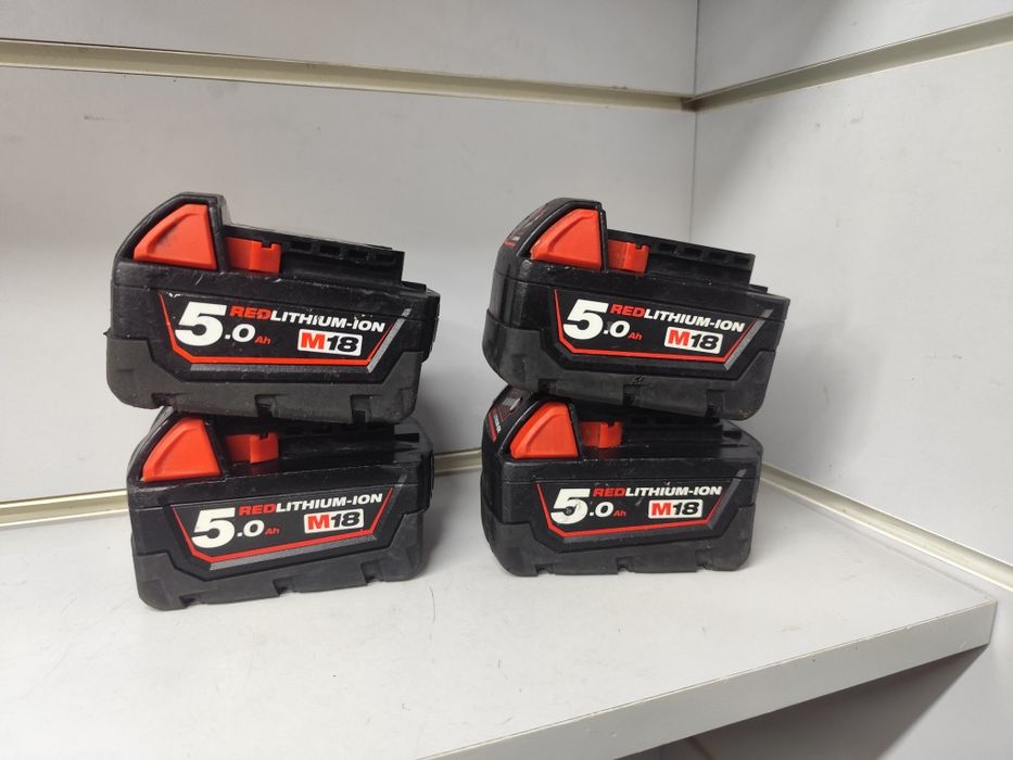 Milwaukee M18   5.0ah  батарея, акумулятор Мілвоке оригінал M18