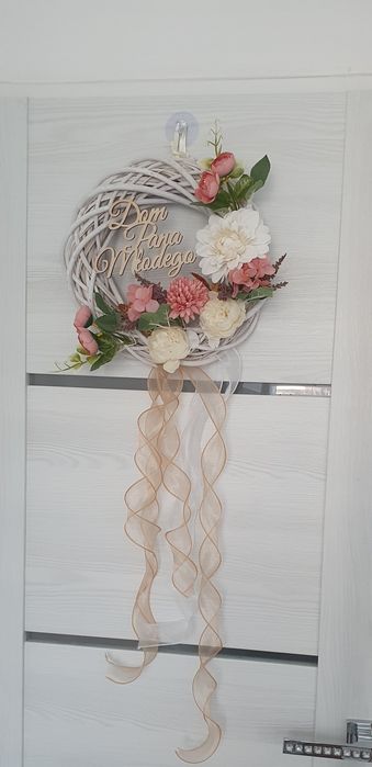 Wianki na drzwi ślub 2 szt