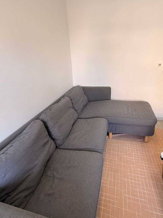 SOFÁ 3 lugares CINZA (IKEA)