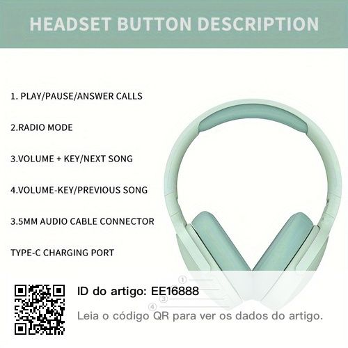 Fones sem fios ( wireless)