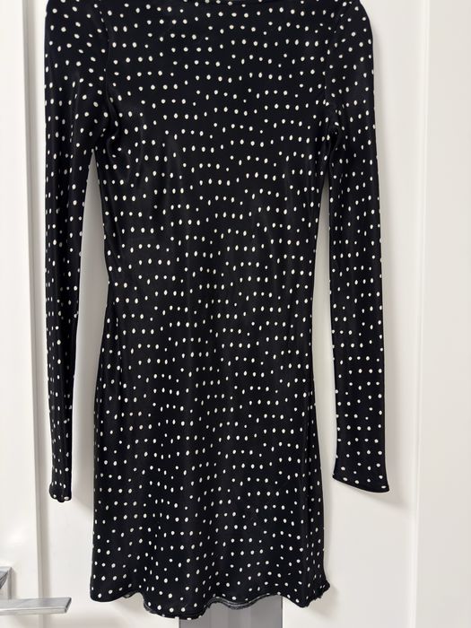 Zara сукня атласна