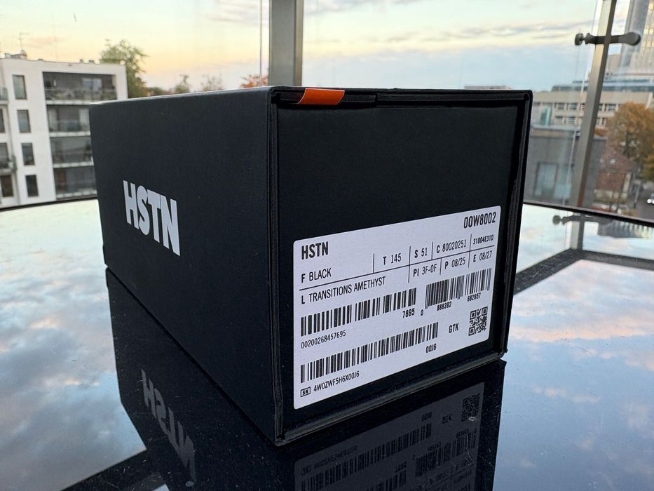 Smart okulary Oakley Meta HSTN - Black - Transitions Amethyst