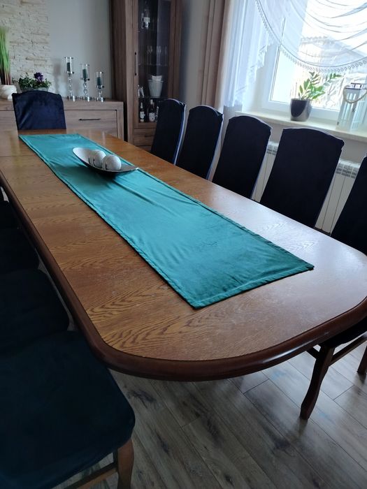 Stół dębowy rozkładany