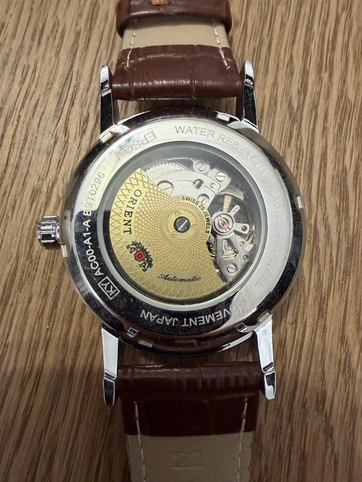 Zegarek Orient Automatic open heart mala sekunda stan doskonały