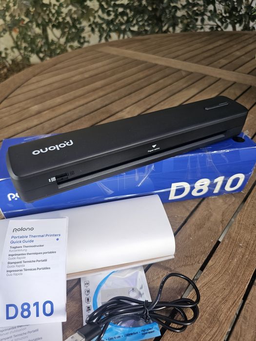 Impressora Polono D810 Térmica Papel A4 - Nova