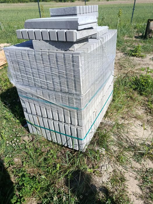 Obrzeże bruk-bet tetron 6 x 30 x 51 szare