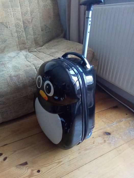 Walizka dziecięca pingwin